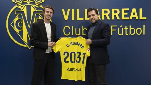 Carlos Romero regresa renovando con el Villarreal Carlos Romero regresa renovando con el Villarreal