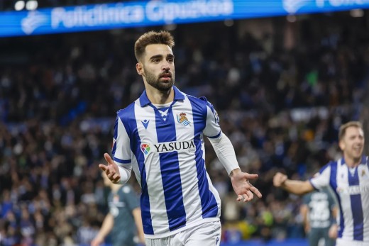 Brais Méndez, descontento en la Real y el sueño de volver a casa