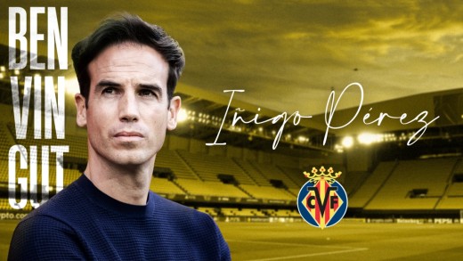 Iñigo Pérez, nuevo entrenador del Villarreal