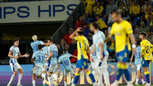 Málaga 1-1 Las Palmas: el Málaga resiste y jugará la final por el ascenso