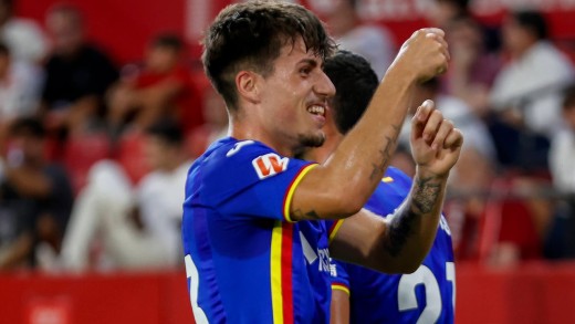 El Sevilla sigue pescando en Getafe