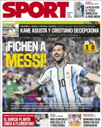 portada periódico deportivo