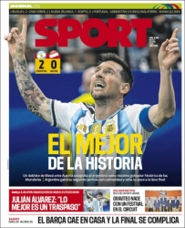 portada periódico deportivo