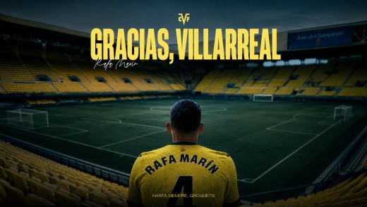 Rafa Marín cierra su etapa en el Villarreal y vuelve al Nápoles