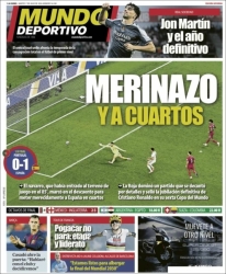 portada periódico deportivo