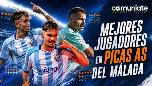 Los mejores jugadores Biwenger y Cronista AS del Málaga