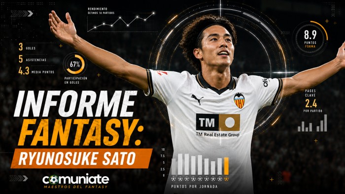 Análisis Fantasy: Ryunosuke Sato (Valencia)