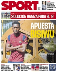 portada periódico deportivo