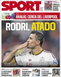 portada periódico deportivo