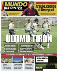portada periódico deportivo