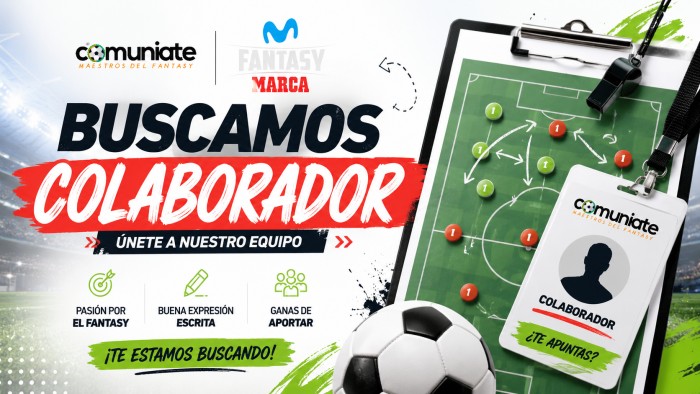 Buscamos colaborador experto en Fantasy MARCA para Comuniate