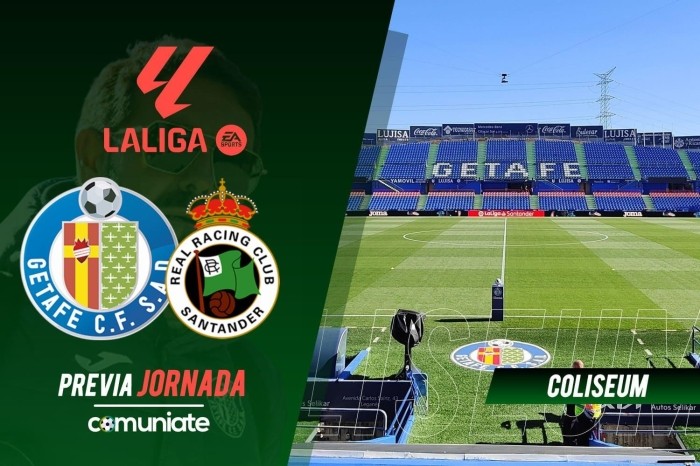 Getafe - Racing. Previa, alineaciones probables y consejos fantasy. Jornada 2 de LaLiga.