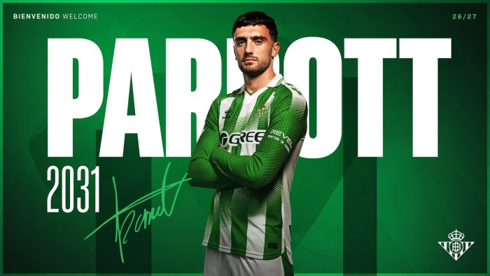 OFICIAL: Troy Parrott, el nuevo killer del Real Betis