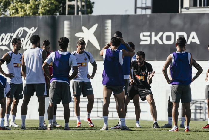 El posible once del Valencia ante el Celta: Corberán apostaría por un equipo de garantías