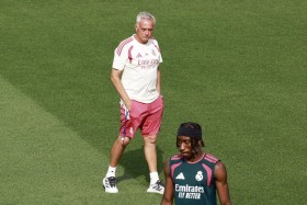 Latest on Tchouameni and Bellingham in today training