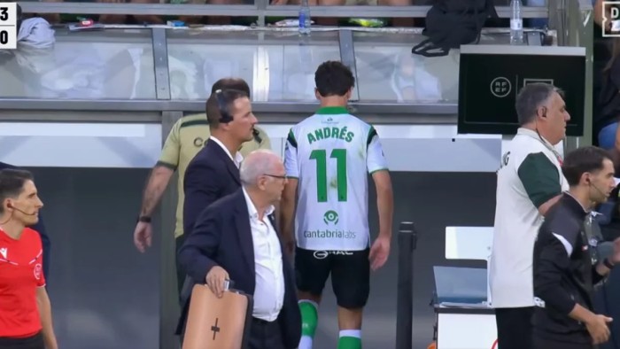 Hay preocupación seria con la rodilla de Andrés Martín