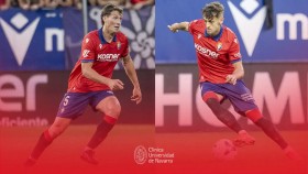 Herrando and Aimar Oroz awaiting tests after the match against Getafe