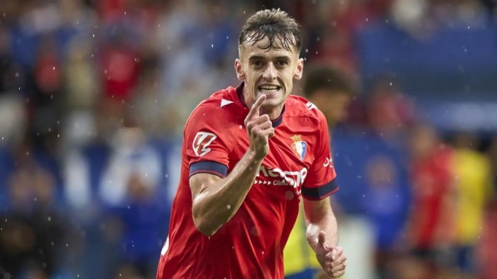 Osasuna pierde a Aimar Oroz durante un mes y afronta cuatro partidos con tres bajas