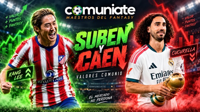 Los jugadores que más han subido y bajado de valor desde el inicio de LaLiga en Comunio