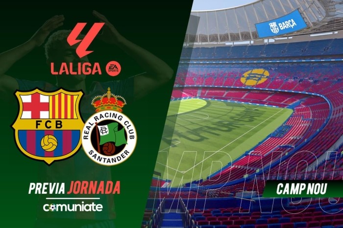 Barcelona - Racing. Previa, alineaciones probables y consejos fantasy. Jornada 6 de LaLiga.