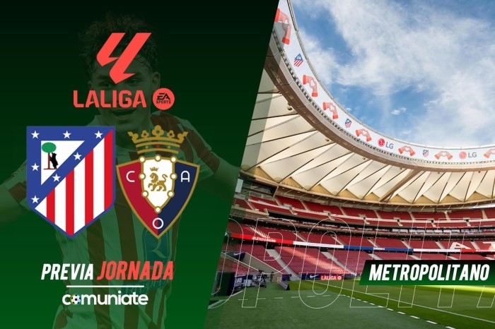 Atlético - Osasuna. Previa, alineaciones probables y consejos fantasy. Jornada 6 de LaLiga.