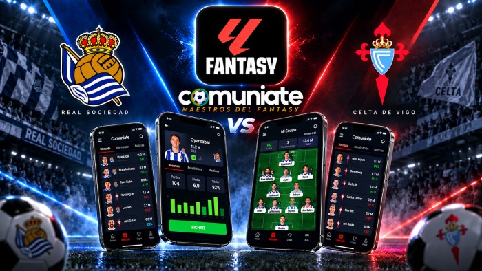 Consulta los puntos de LALIGA Fantasy del Real Sociedad - Celta, partido adelantado de la jornada 6