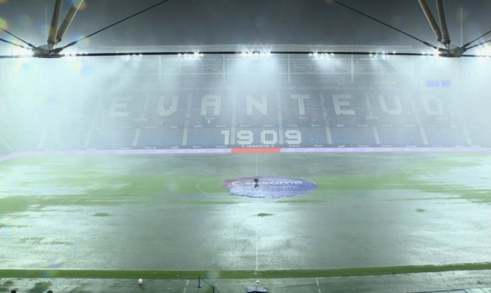 Suspendido el Levante-Athletic por las fuertes lluvias en Valencia