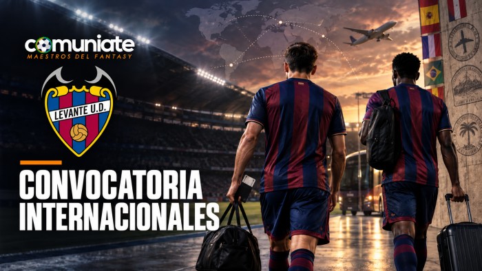 Solo dos ausencias internacionales para el Levante durante el parón