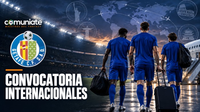 Djené, Mario Martín y Satriano: los tres internacionales del Getafe