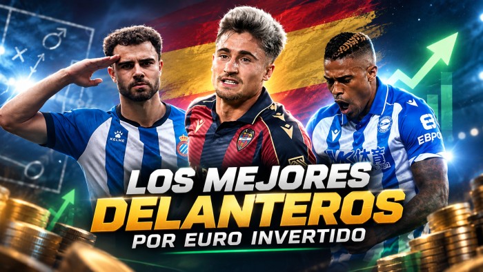 Los mejores delanteros por euro invertido