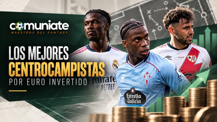 Los mejores centrocampistas por euro invertido