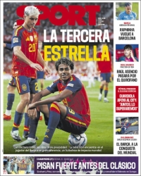 portada periódico deportivo