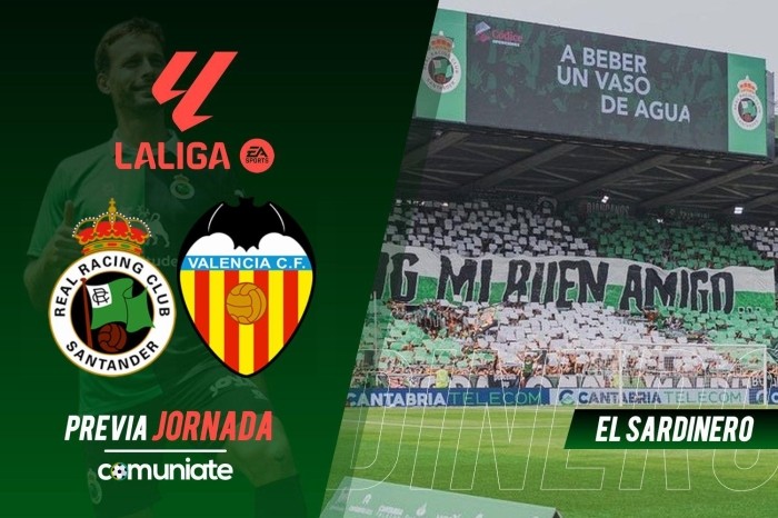 Racing - Valencia. Previa, alineaciones probables y consejos fantasy. Jornada 8 de LaLiga.