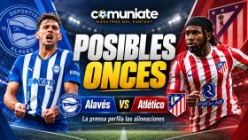 Possible lineups for Alavés - Atlético de Madrid according to the sports press (Matchday 8) Possible lineups for Alavés - Atlético de Madrid according to the sports press (Matchday 8)