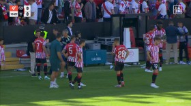 What happens to the Fantasy points for Rayo-Athletic after their suspension in Comunio?