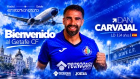 Official: Dani Carvajal, new signing for Getafe until 2027