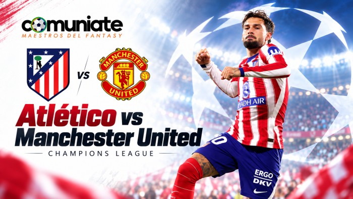 El Atlético busca estrenarse en Champions ante el Manchester United: previa, alineaciones y dónde verlo por televisión