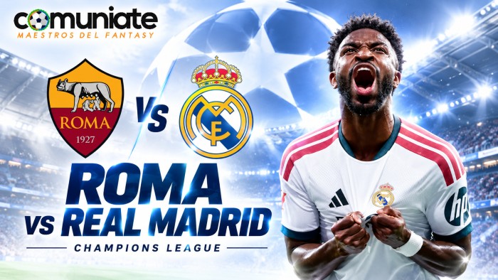 El Real Madrid visita a la Roma con bajas en defensa: previa, alineaciones y dónde verlo por televisión