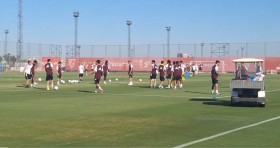 Latest news with Stassin, Félix Correia, Guridi and Kochorashvili in Sevilla training