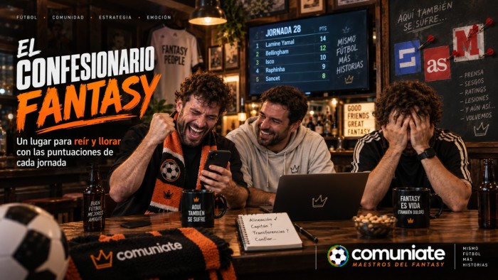 El confesionario Fantasy de la Jornada 9