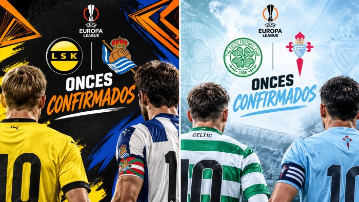 Europa League: Real Sociedad und Celta mit bestätigten Startelfen Europa League: Real Sociedad und Celta mit bestätigten Startelfen