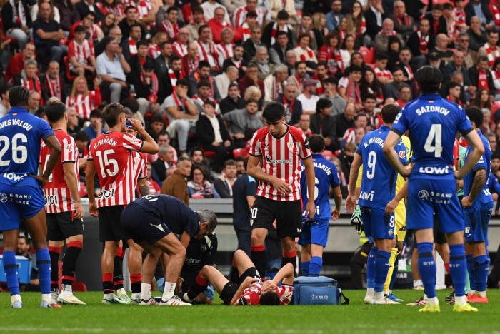 Ruiz de Galarreta withdraws injured against Getafe