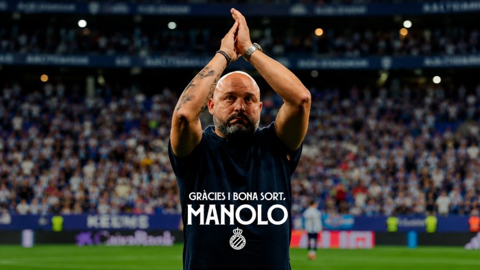 Oficial: el Espanyol destituye a Manolo González tras la eliminación en Copa